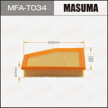 Воздушный фильтр MASUMA MFA-T034