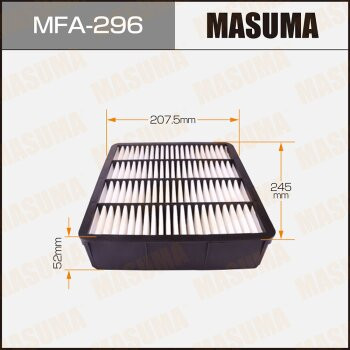 Воздушный фильтр MASUMA MFA-296