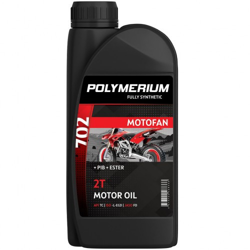 Моторное масло POLYMERIUM MOTOFAN 702, 2T, 1л