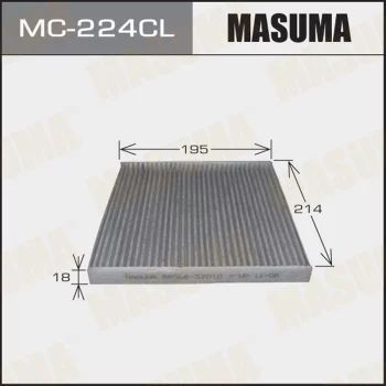 Салонный фильтр MASUMA MC-224CL угольный