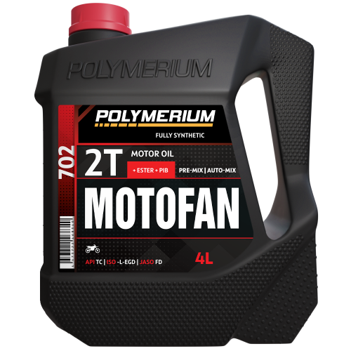 Моторное масло POLYMERIUM MOTOFAN 702, 2T, 4л