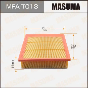 Воздушный фильтр MASUMA MFA-T013