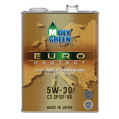 Моторное масло MOLYGREEN EURO PROTECT 5W-30, SP/GF-6A, C3, 4л