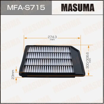 Воздушный фильтр MASUMA MFA-S715