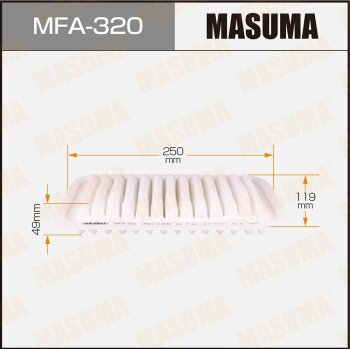 Воздушный фильтр MASUMA MFA-320